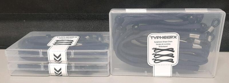 3 Packs of Eyeglasses Strap Chains