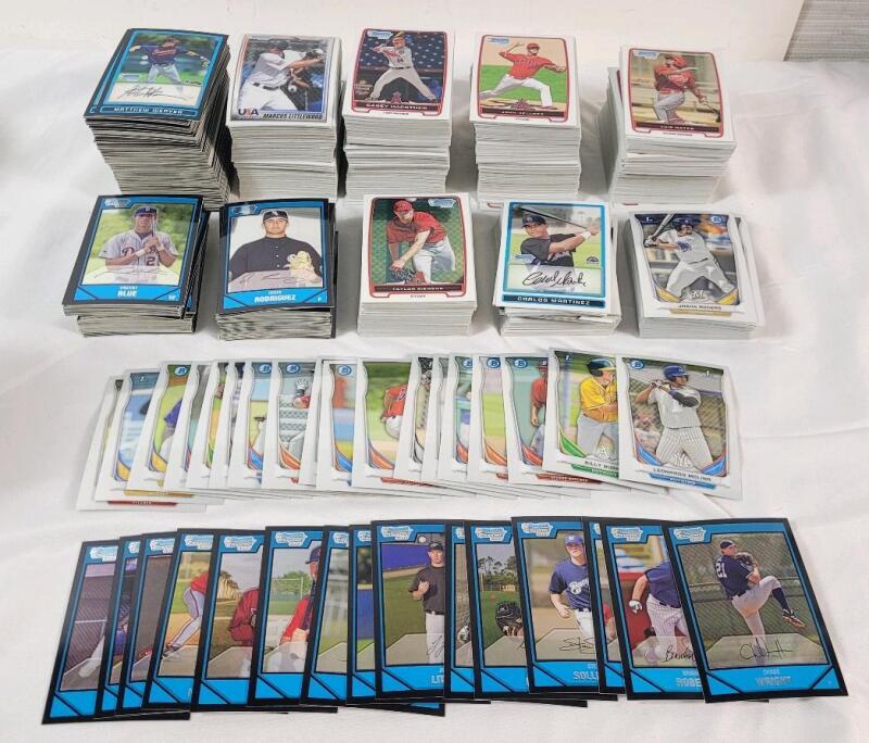 2007 - 2012 Topps 1st. Bowman Chrome Card Trading Card Singles , 650+ Trading Cards - All Bowman Chrome 1st.