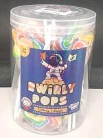 New Tub of Swirly Pops Galaxy Lollipops