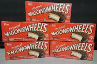 [BB 2025 FEB 12] 5-Packs Dare Original Wagon Wheel Snacks . 5 Packs - 9 Per Pack . All Sealed