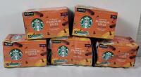 [BB 2025 MAR 25] 50 Starbucks Pumpkin Spice Keurig K-Cup Coffee Pods . Box conditions range from excellent to severely damaged