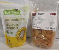 (BBNOV14) New Basse Apricot Dried & New Everland Sunflower Seeds