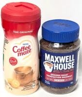 New MAXWELL HOUSE Original Medium Roast Instant Coffee & COFFEE MAYE Original Coffee Enhancer [BB 04/2026 - 03/2027]