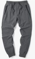 New sz 2XL STICKON Mens Joggers Sweatpants - Casual Closed Bottom Track Pants with Zipper Pockets