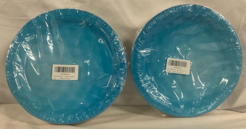 40 New golf party plates