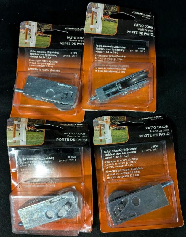 4 Prime Line Patio Door Roller Assembly