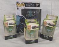New Funko Pop and Pocket Pop Toy Lot. Black Panther Wakanda Forever Okoye & MechStrike Loki
