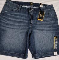 New sz 18W Women's Lee Jean Shorts 9" Inseam