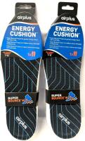 2 New Size 7-13 AIR PLUS Energy Cushion Super Bounce Insoles