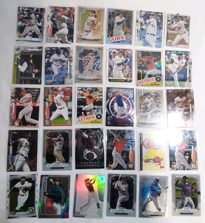 30 Topps & Panini MLB Baseball Trading Cards