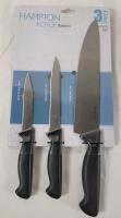 New - Hampton Forge 3pc. Cutlery Knife Set .