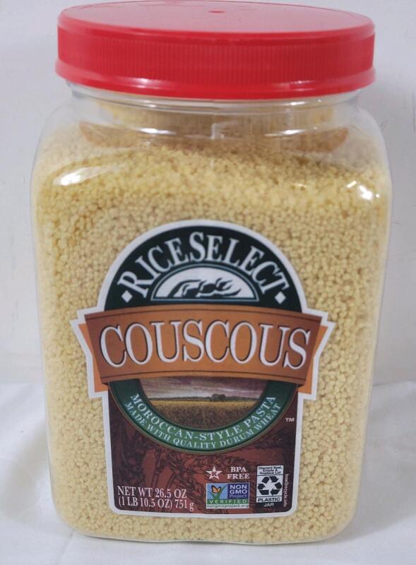 New - Rice Select Moroccan-Style Pasta Couscous , 751g . Expires 04-21-2026
