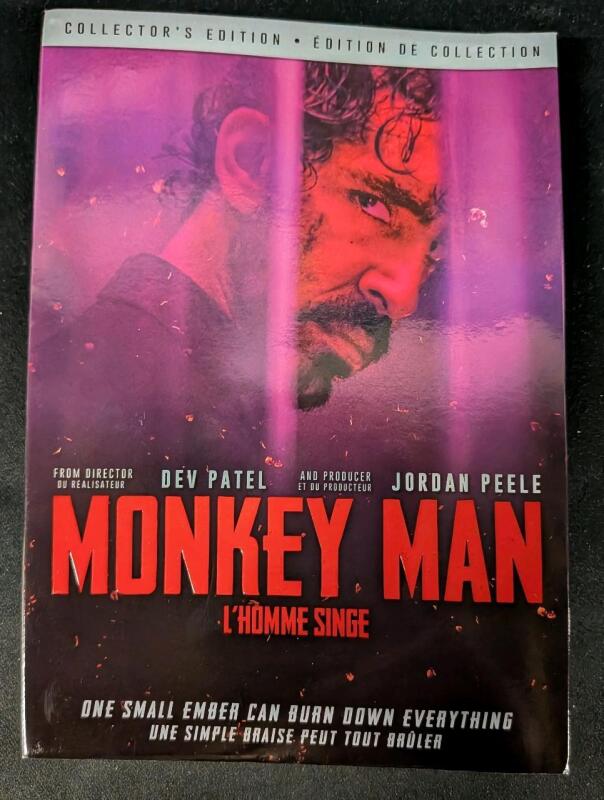 New Monkey Man Collectors edition DVD