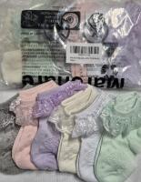 12 New sz 12-36mtns Toddlers Marchare Lace Trim Socks