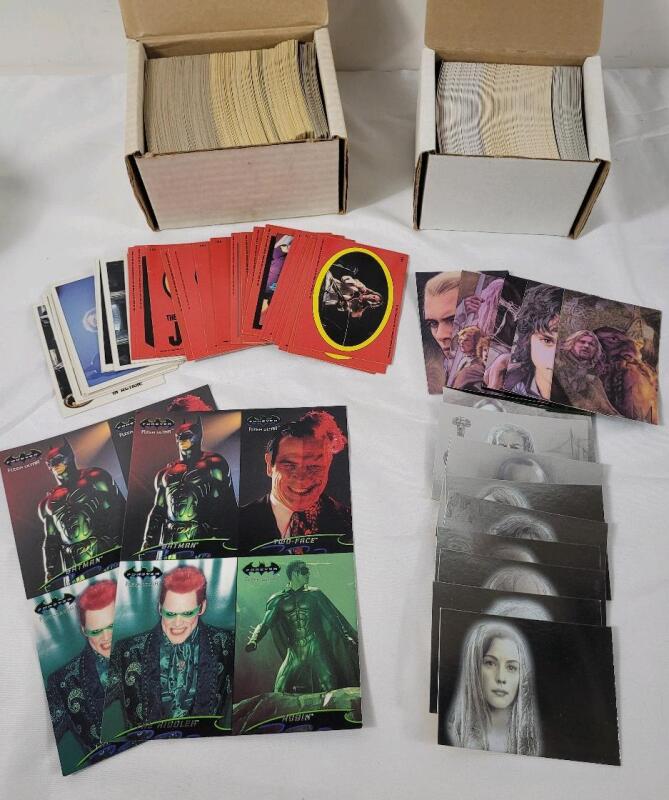 1989 OPC Batman The Movie Trading Card Singles & 2008 Topps Lord of the Rings Foil Insert Trading Card Singles