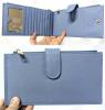 New Feith & Felly Women's Card Case Wallet with Tons of Room For Cards + 2 Zippered Sections For Coins or Cash