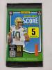 2025 Panini Score NFL Football Sealed Trading Card Wax Packs , Three (3) Sealed Packs - 2