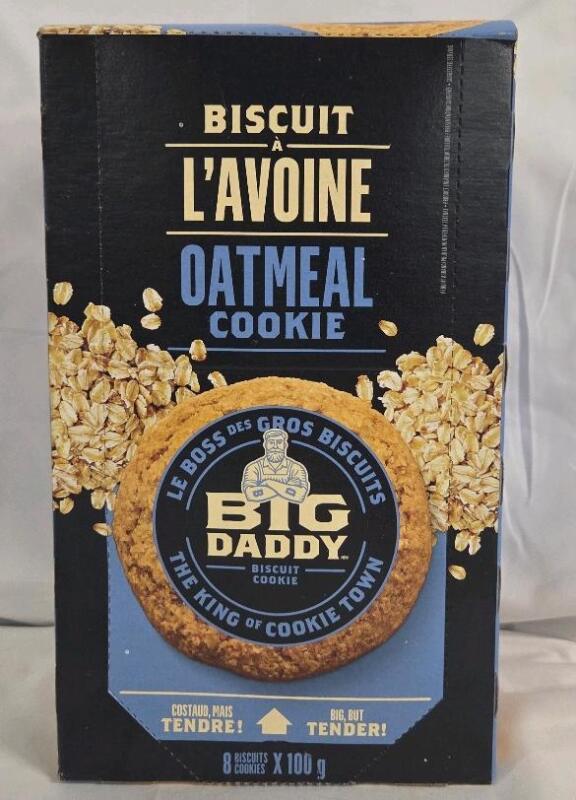 (BB2025MA24)8Pck Of Big Daddy Cookies