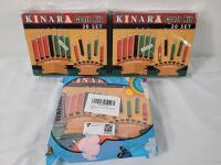 Three (3) New Kinara Candle Making Craft Kits .