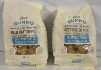 2 New Rummo Gluten-free Mezzi Rigatoni N0 51