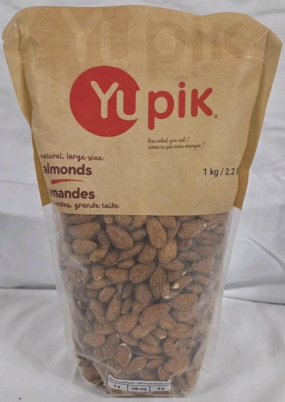 New Yupix Natural Large Almonds