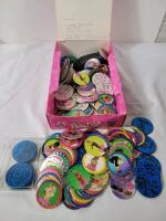 Vintage 1995 BARBIE Pogs & Original Retail Box .