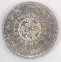 1964 (1864-) Canadian Silver One Dollar Coin .
