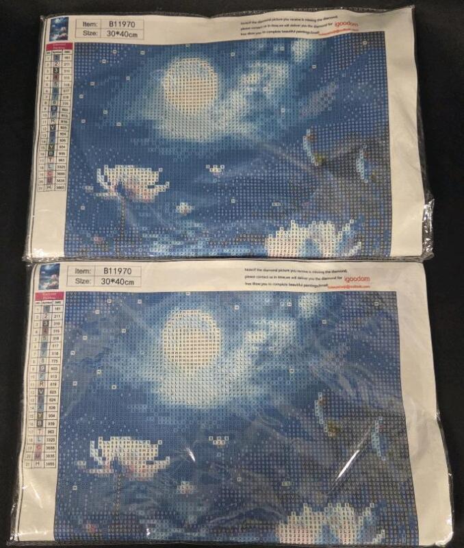 2 New Diamond To Letter Painting 30x40