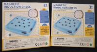 2 New Magnetic Induction Chess Puzzle Strategy Game