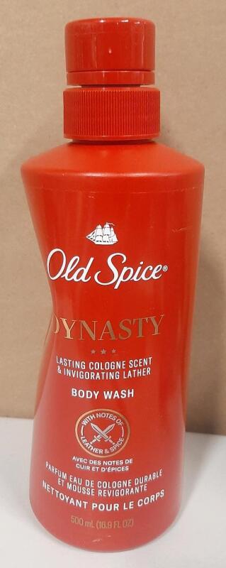New Bottle of Old Spice Dynasty Body Wash
