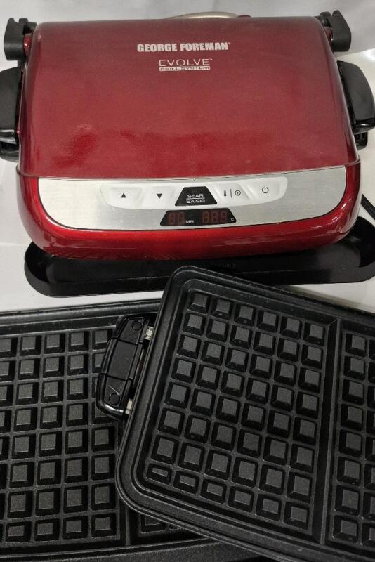 George Foreman Evolve Grill System - Heats Up Working