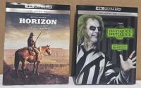 2 New 4K Ultra HD Movies Horizon & Beetlejuice