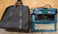 Vintage Smith Carona Electric Typewriter with Case.