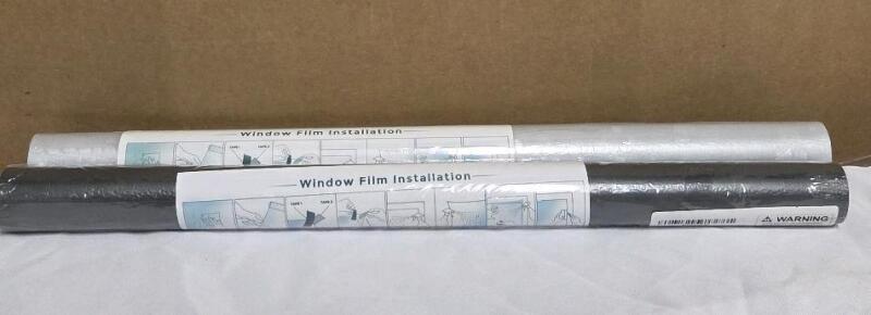 2 New 17.5x78.7" Privacy Window Film
