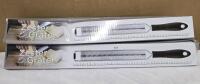 2 New Zester Grater 15.8"
