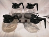 4 Bloomfield Glass Coffee Crafes/Pots + Coffee Warmer/burner - Working - 2