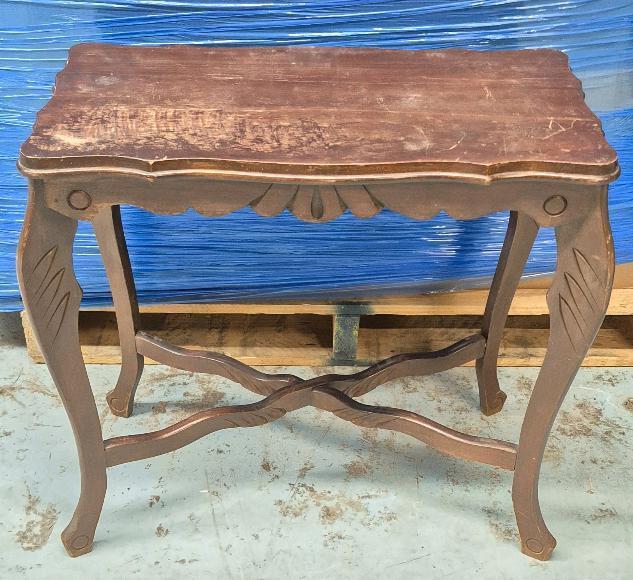 VINTAGE Wooden Side/End Table 23.5" x 13" x 22.5"