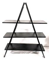 Neat 3-Tier A-Line Folding Shelf. 30" Tall