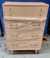 VINTAGE 4 Drawer Dresser 27" x 16" x 38.5"