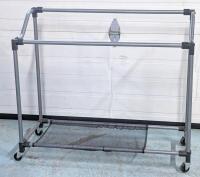 Lightweight Laundry Rolling Trolley, 32" Tall