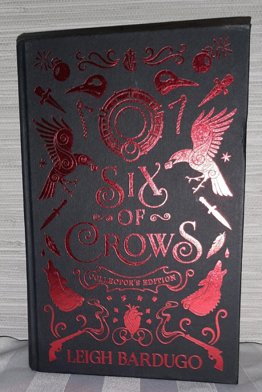 New Hardcover Novel "Six Of Crows" Collectors Edition by Leigh Bardugo.