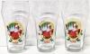 6 Vintage 1997 Holiday Santa COCA-COLA Glasses, 6.75" Tall, No Chips or Cracks - 2