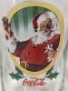 6 Vintage 1997 Holiday Santa COCA-COLA Glasses, 6.75" Tall, No Chips or Cracks - 4