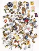 Assorted Vintage to Modern Pins, Lapel Pins, Badges, Tie Pins, Enamel Pins + More