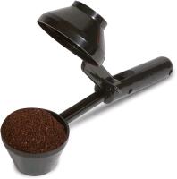 New Perfect Pod EZ-Scoop Coffee Scooper & Funnel for Reusable K-Cup Refillable Coffee Pods 2 Tbsp Capacity