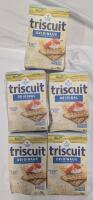 [BB 25 AL 10] 5 Boxes Triscuit Original Crackers - Boxes Range From Good Condition to Wrinkled - 200g Per Box