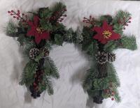 2 New: Light Up Solar Powered Garden Crosses
