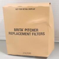 2 New Brita Pitcher Replacement Filters