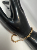 10K Yellow Gold Thick Rope Chain Bracelet - 3