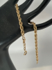 10K Yellow Gold Thick Rope Chain Bracelet - 6